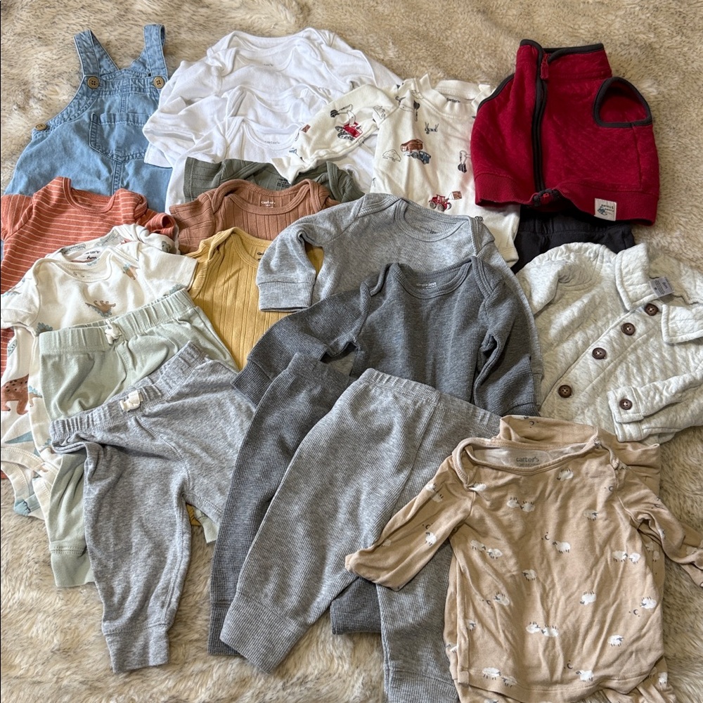3-6 months baby clothes bundle